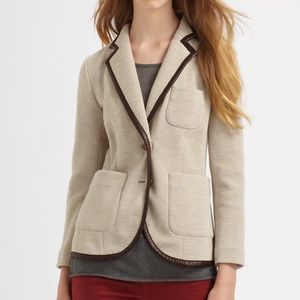 Rag & Bone Oatmeal Bromley Knit Blazer